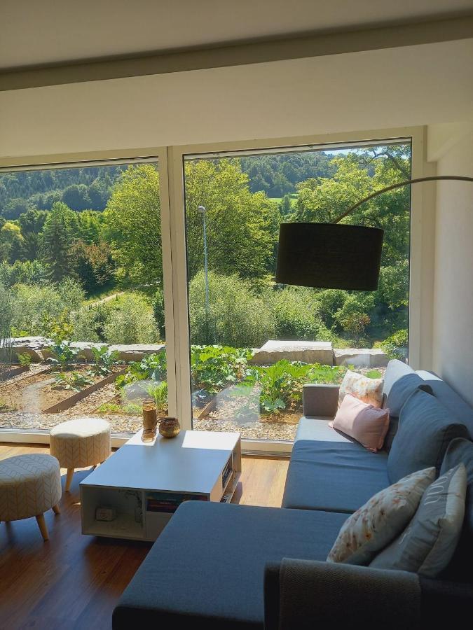 Neue Wohnung An Stadtrand Mit Parkplatz Ebikon Exteriör bild